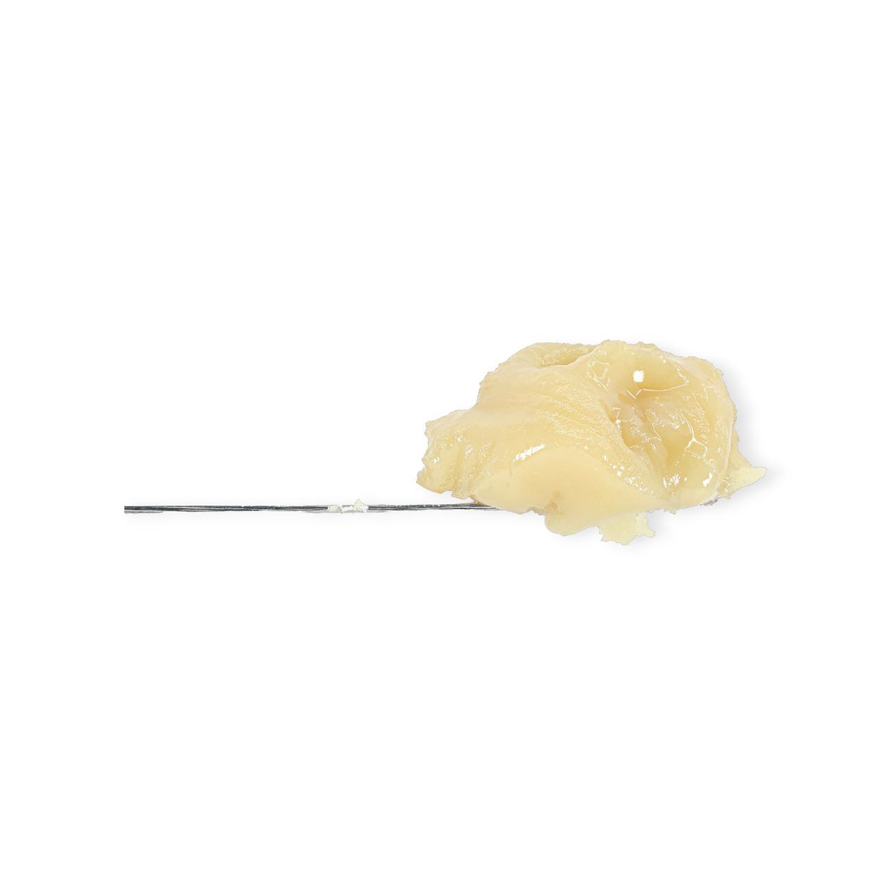 Poochie’s Papaya THCa Rosin by Masterball Melts in a 2-gram jar, premium solventless extract with tropical papaya, citrus, floral, and peppery spice notes.