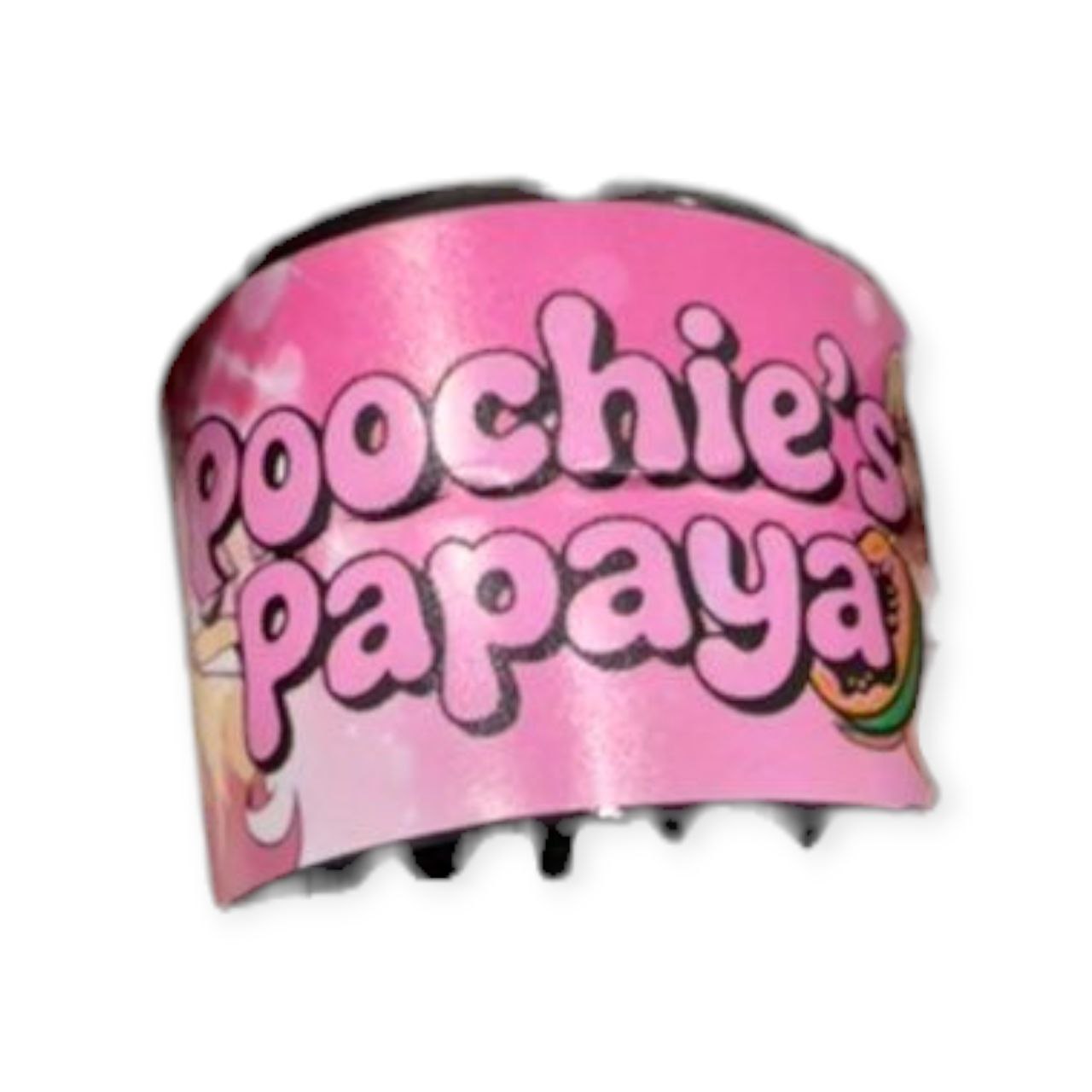 Poochie’s Papaya THCa Rosin by Masterball Melts in a 2-gram jar, premium solventless extract with tropical papaya, citrus, floral, and peppery spice notes.