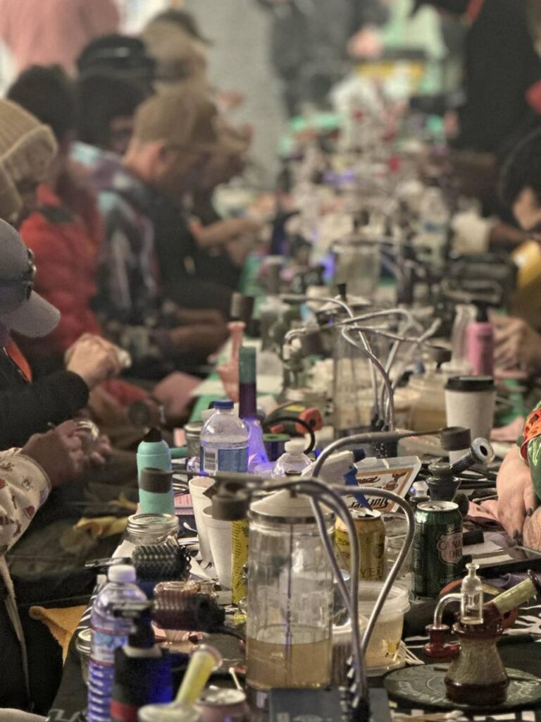  Resin Mania at Hashocken HAVOC poster featuring Masterball Melts mascot in the Freezer Room.