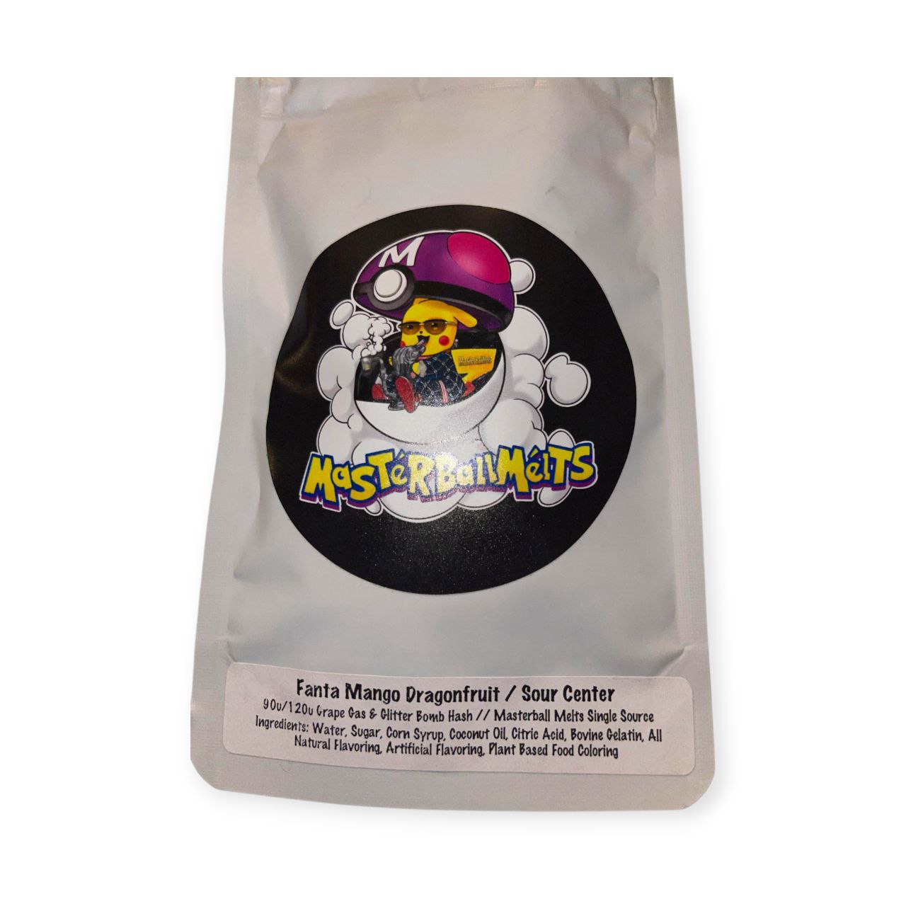 🥤Peach Coca‑Cola Cozy Cubes – Masterball Melts Solventless Live Rosin Gummies (300mg) - Image 3