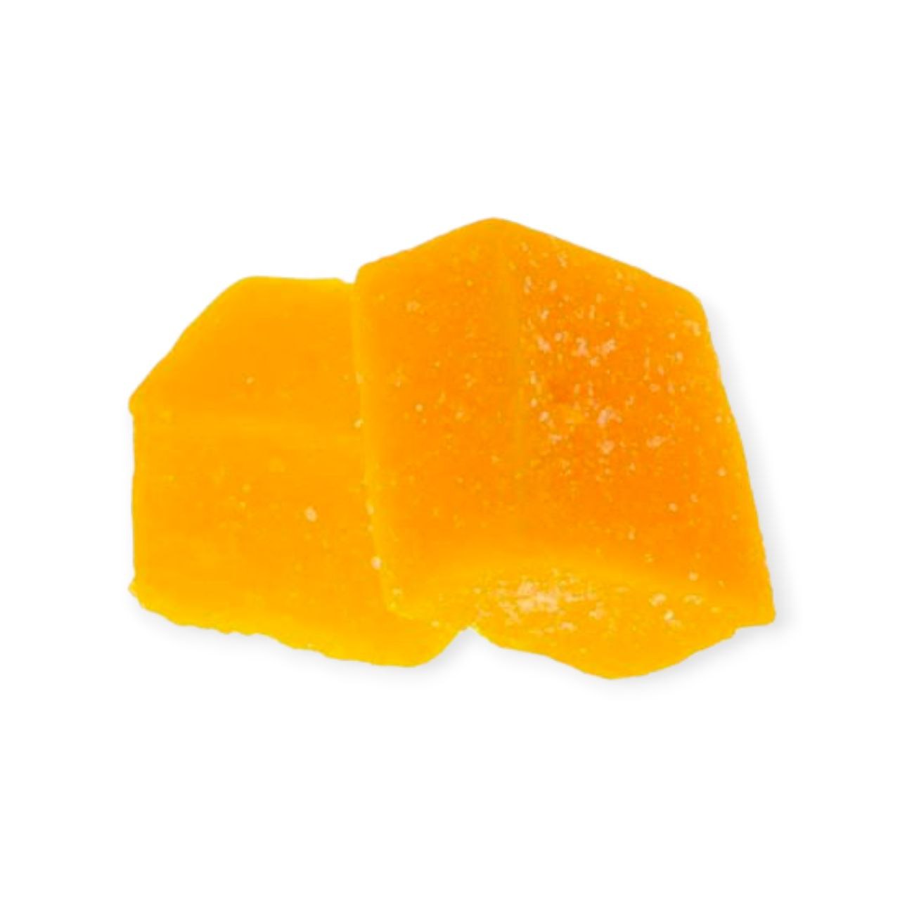 Peach Coca-Cola Cozy Cubes by Masterball Melts, solventless live rosin gummies, 300mg pack with 10 cubes at 30mg each, soda-inspired peach cola flavor.