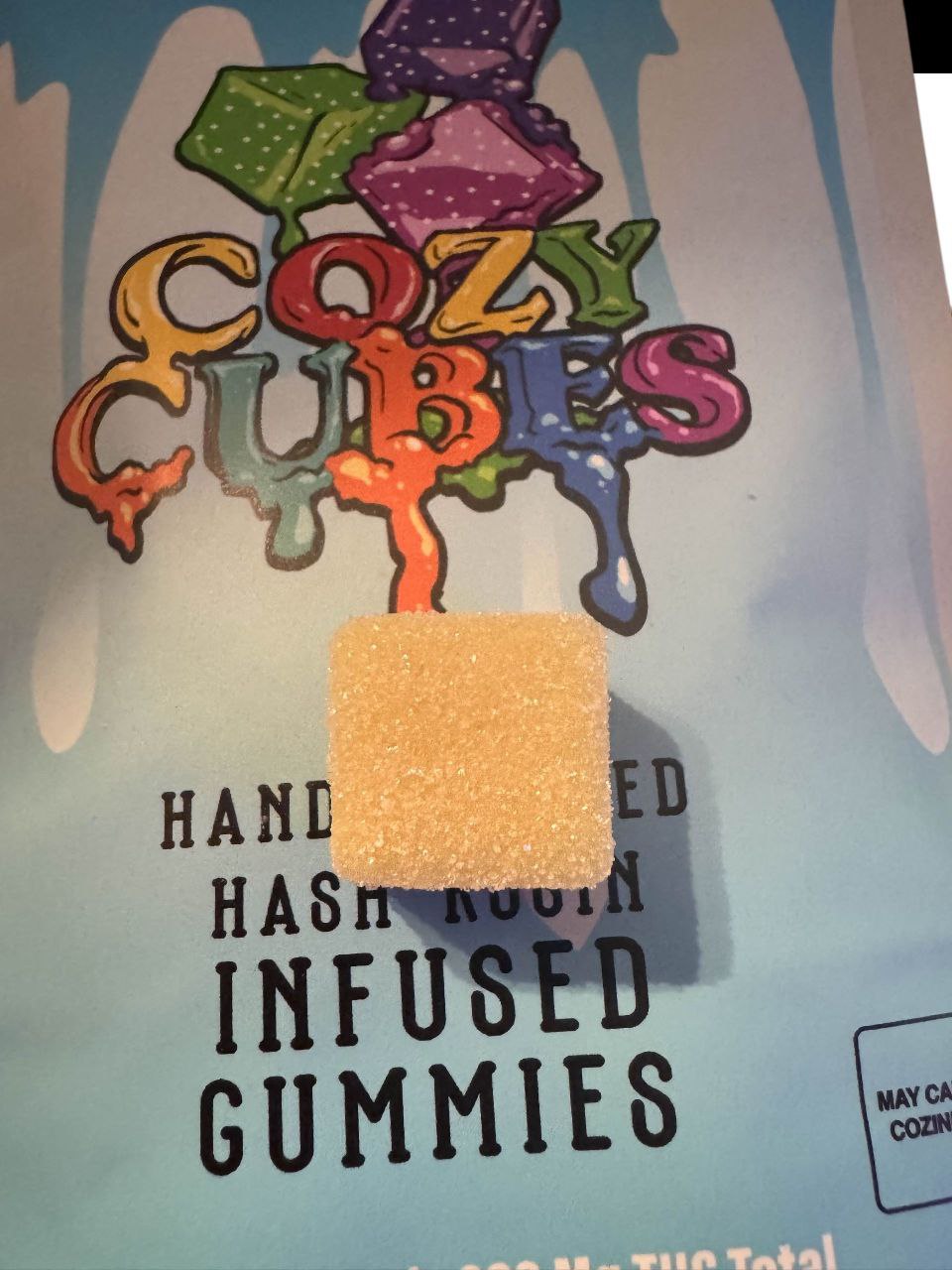 Maple Bacon THC gummies in artisan packaging with rustic tones and savory-sweet design elements