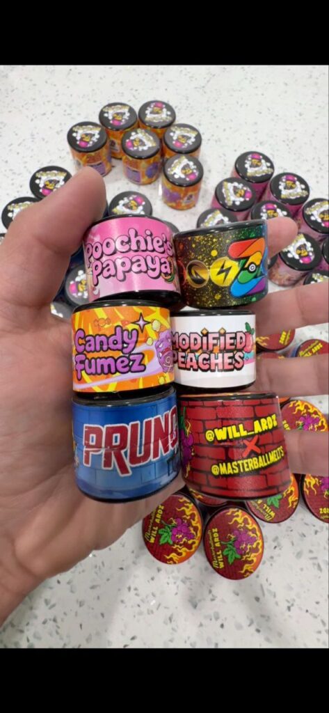 Lavender Pie THCa Rosin by Masterball Melts in a 2-gram jar, premium solventless extract with papaya sweetness and floral notes