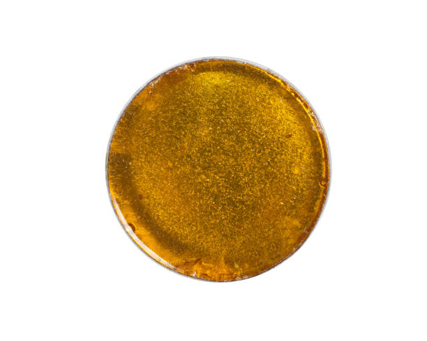 [Strain Name] THCa Rosin by Masterball Melts in a 2-gram jar, premium solventless extract with [flavor notes]