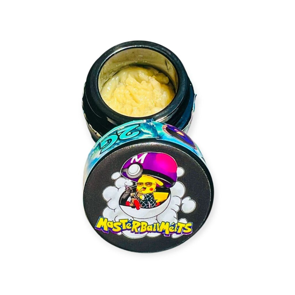 JJ FRANK reviewing Masterball Melts rosin at Utah Cannabis Club with Brackens Blunts, praising the flavor and quality